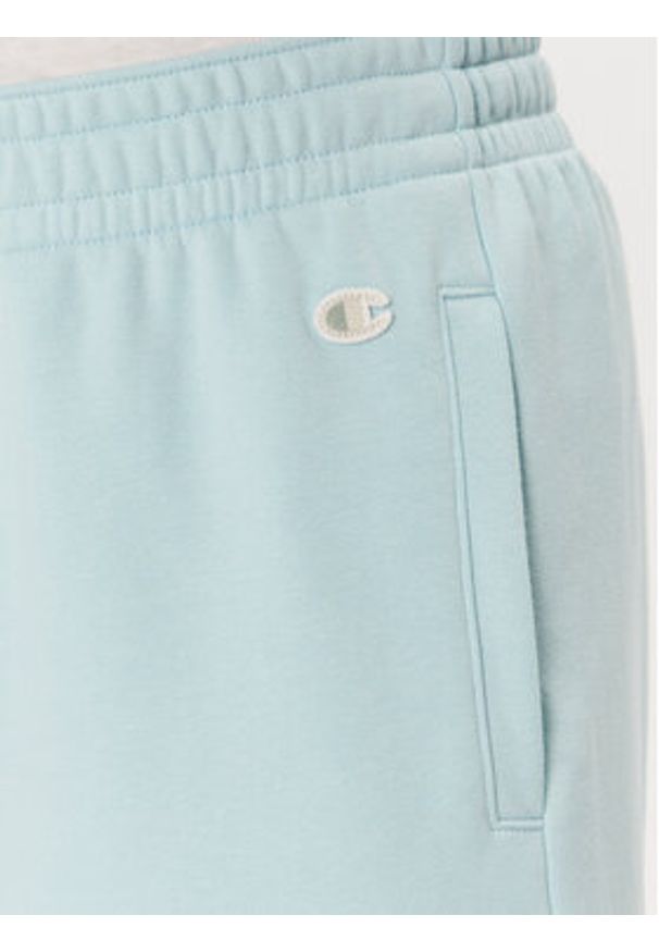 Champion Szorty sportowe E20002 Błękitny Regular Fit. Kolor: niebieski. Materiał: bawełna. Styl: sportowy