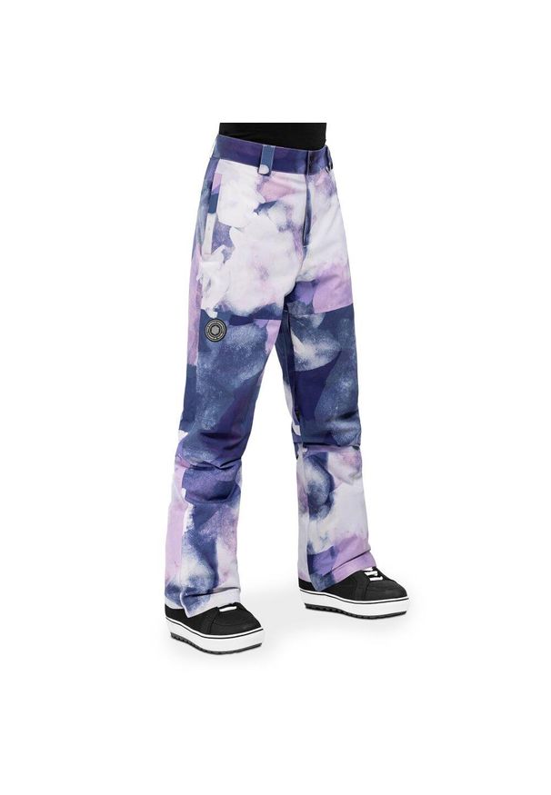 SIROKO - Spodnie snowboardowe damskie P1-W Astral. Kolor: wielokolorowy. Sezon: zima. Sport: snowboard