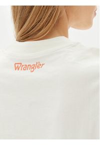Wrangler Top Muscle 112362574 Biały Relaxed Fit. Kolor: biały. Materiał: bawełna