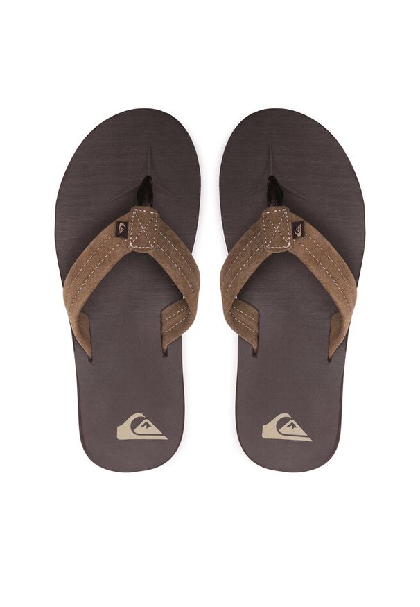 Japonki Quiksilver. Kolor: brązowy