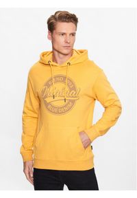 Blend Bluza 20715049 Żółty Regular Fit. Kolor: żółty. Materiał: bawełna