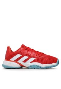 Adidas - adidas Buty do tenisa Barricade Tennis Shoes HP9696 Czerwony. Kolor: czerwony. Materiał: materiał. Sport: tenis