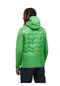 Kurtka Peak Performance męska Elevate Liner Hybrid Hood Jacket zielona - S. Kolor: zielony
