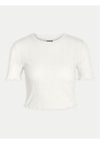 Noisy may - Noisy May T-Shirt Judy 27027990 Biały Slim Fit. Kolor: biały. Materiał: bawełna #3