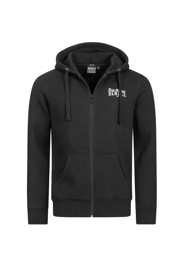 Bluza z kapturem i zamkiem błyskawicznym Benlee Chest Logo. Typ kołnierza: kaptur. Kolor: czarny