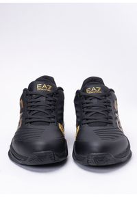 Sneakersy męskie czarne EA7 Emporio Armani X8X079 XK203 M701. Okazja: do pracy, na spacer, na co dzień. Kolor: czarny. Sport: turystyka piesza #3