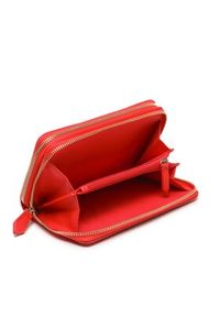 VALENTINO - Valentino Duży Portfel Damski Divina VPS1R447G Czerwony. Kolor: czerwony. Materiał: skóra