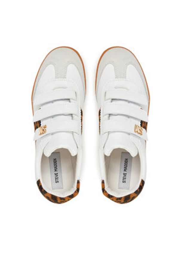 Steve Madden Sneakersy Eileen SM11003800 Biały. Kolor: biały. Materiał: skóra