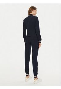 EA7 Emporio Armani Dres 6DTV53 TJVHZ 1562 Granatowy Slim Fit. Kolor: niebieski. Materiał: bawełna #5