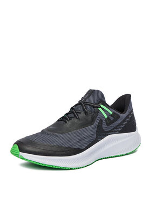 Nike Sneakersy CQ8894-010 Czarny. Kolor: czarny. Materiał: materiał