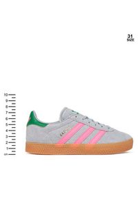 Adidas - adidas Sneakersy Gazelle IH6472 Szary. Kolor: szary. Materiał: skóra, zamsz. Model: Adidas Gazelle #7