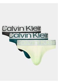 Komplet 3 par slipów Calvin Klein Underwear. Wzór: kolorowy #1