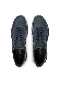 Premiata Sneakersy Mick Var 1807N Granatowy. Kolor: niebieski. Materiał: skóra #4