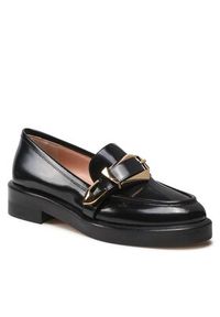 Alberta Ferretti Loafersy 22251A6001 8005 Czarny. Kolor: czarny. Materiał: skóra #4