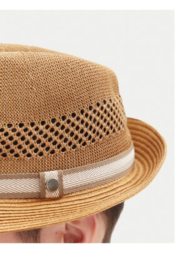 Barbour Kapelusz Craster Trilby MHA0789TA71 Brązowy. Kolor: brązowy. Materiał: poliester, materiał