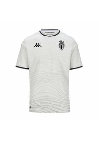 Kappa - Trzecia koszulka dla dzieci AS Monaco 2024/25. Kolor: szary. Sport: piłka nożna #1