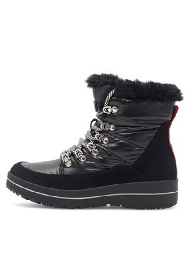 Beverly Hills Polo Club Trzewiki WS6219-04 Czarny. Kolor: czarny. Materiał: materiał