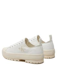 Calvin Klein Jeans Trampki Lugged Hybrid Laceup Ml Mtr YW0YW01505 Biały. Kolor: biały. Materiał: materiał #3
