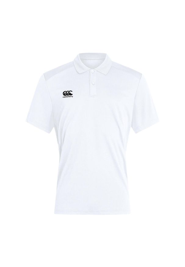 CANTERBURY - Polo Canterbury Club Dry. Typ kołnierza: polo. Kolor: biały