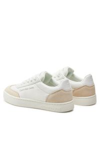 Calvin Klein Jeans Sneakersy Classic Cupsole Low Mix Indc YW0YW01389 Biały. Kolor: biały