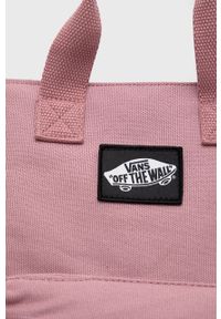Vans plecak kolor różowy mały gładki. Kolor: różowy. Wzór: gładki #3