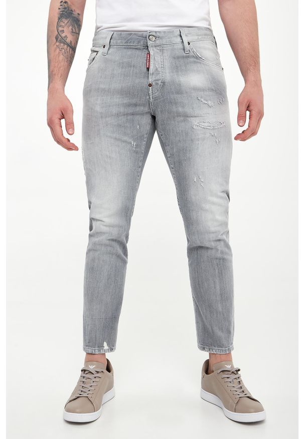 Jeansy męskie Slim Twst DSQUARED2