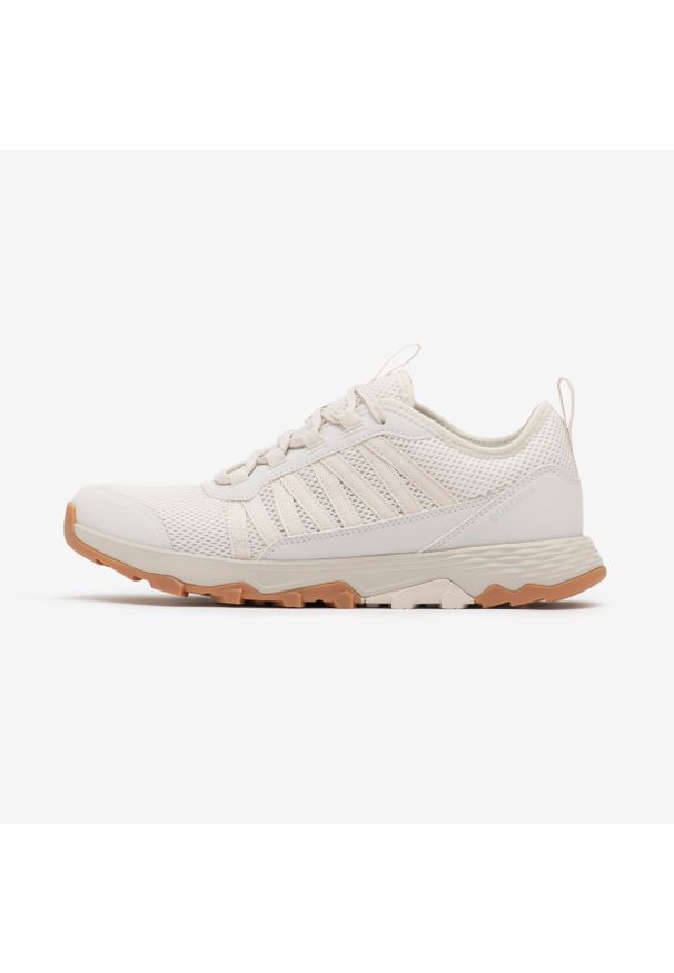 quechua - Buty turystyczne męskie Quechua NH500 Fresh. Kolor: beżowy. Materiał: materiał, syntetyk. Wzór: ażurowy. Sezon: lato