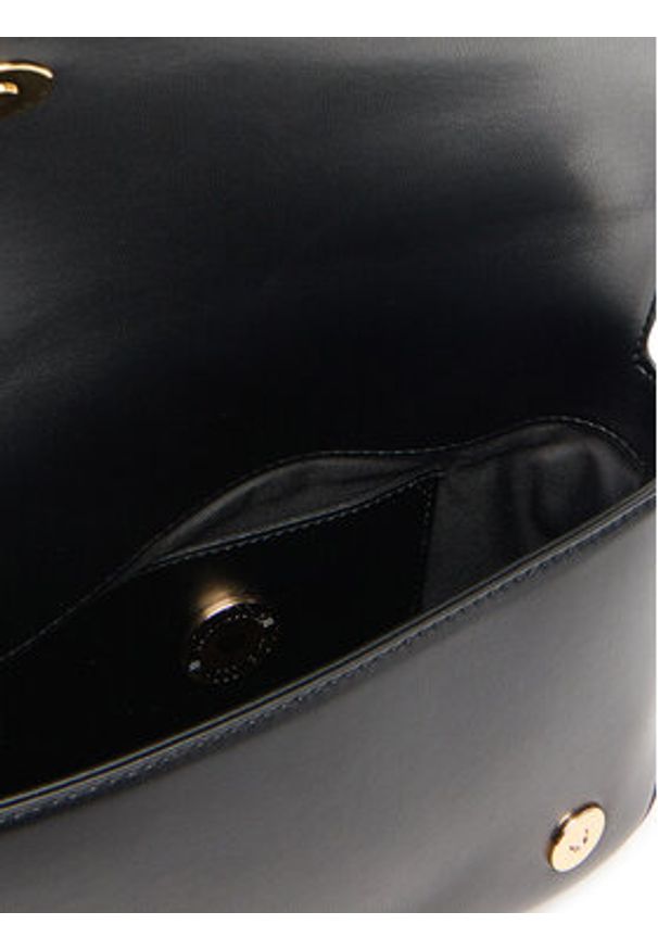 Love Moschino - LOVE MOSCHINO Torebka JC4049PP1NLF0000 Czarny. Kolor: czarny. Materiał: skórzane