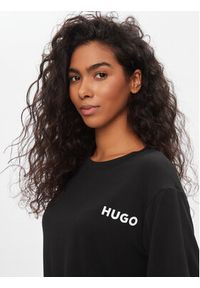 Hugo T-Shirt Unite 50490707 Czarny Relaxed Fit. Kolor: czarny. Materiał: wiskoza #5