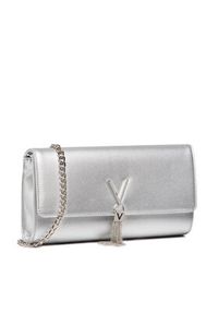 VALENTINO - Valentino Torebka Divina VBS1R401G Srebrny. Kolor: srebrny. Materiał: skórzane