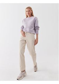 Calvin Klein Bluza Tonal K20K205712 Fioletowy Relaxed Fit. Kolor: fioletowy. Materiał: syntetyk #5