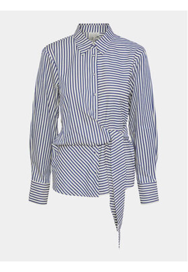 YAS Koszula Esta 26032907 Niebieski Regular Fit. Kolor: niebieski. Materiał: bawełna