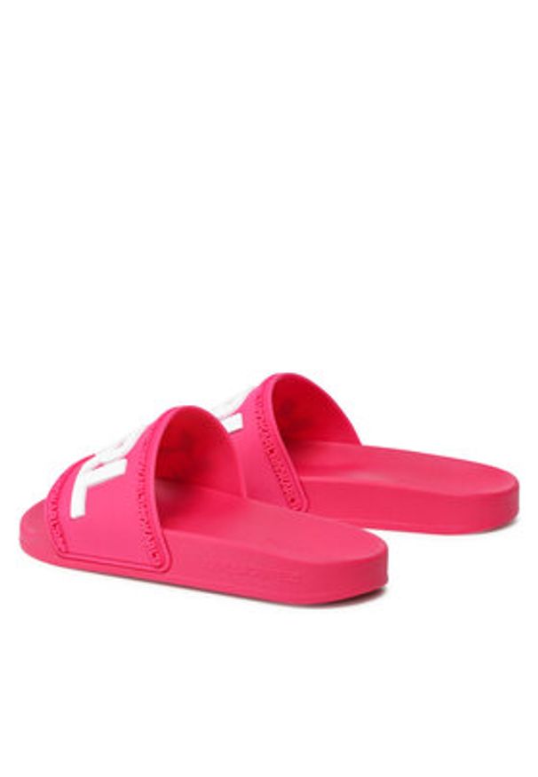 Karl Lagerfeld - KARL LAGERFELD Klapki Karl Logo Slide KL80904 Różowy. Kolor: różowy