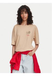 Billabong T-Shirt Take A Break EBJZT00407 Khaki Oversize. Kolor: brązowy. Materiał: bawełna #3