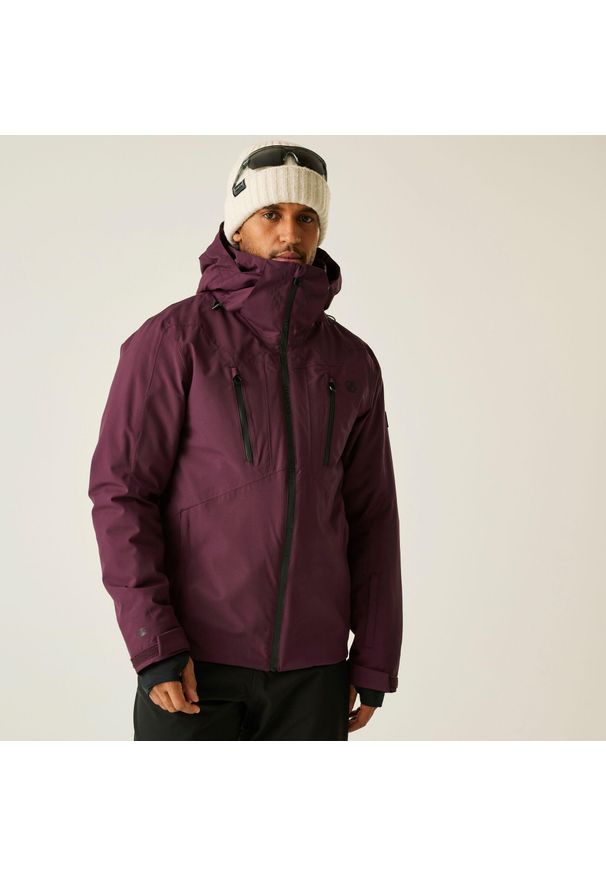 DARE 2B - Kurtka narciarska męska z membraną Assimilate Dare 2b. Kolor: fioletowy. Materiał: tkanina. Sezon: zima. Sport: narciarstwo