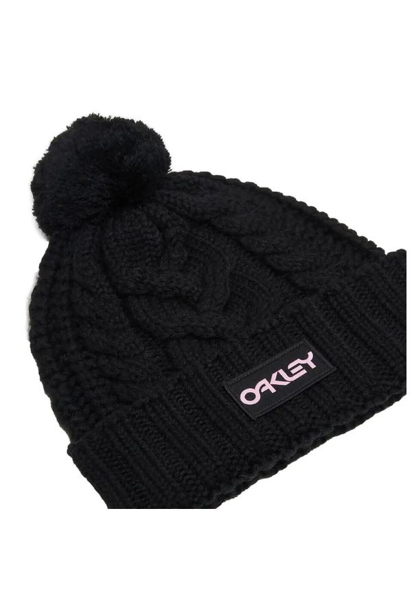 Czapka Zimowa Unisex Oakley Harper Pom Beanie. Kolor: czarny. Sezon: zima