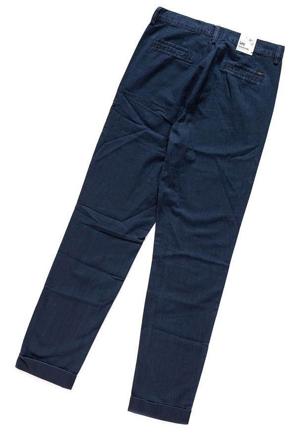 Lee - SPODNIE LEE DAMSKIE REGULAR CHINO L30OJVMB 112106551. Materiał: materiał
