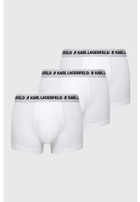 Karl Lagerfeld Bokserki (3-pack) 211M2102 męskie kolor biały. Kolor: biały