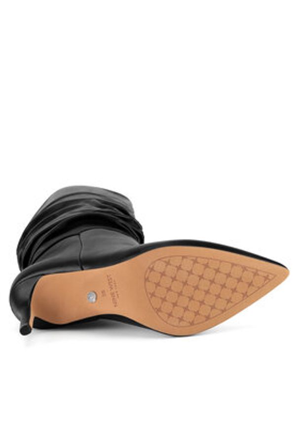Nine West Kozaki WFA2872-1 Czarny. Kolor: czarny. Materiał: syntetyk, materiał