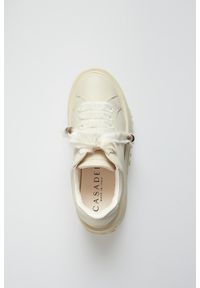 Casadei - Sneakersy damskie skórzane CASADEI. Materiał: skóra #5