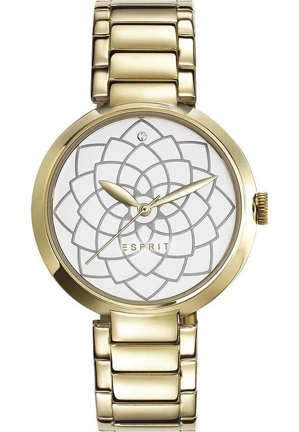 Zegarek Esprit Zegarek damski Esprit ES109032002 złoty. Kolor: złoty