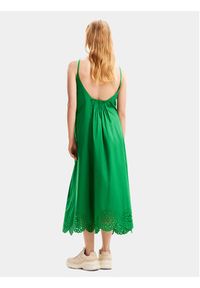 Desigual Sukienka letnia Porland 24SWVW21 Zielony Loose Fit. Kolor: zielony. Materiał: bawełna. Sezon: lato #6