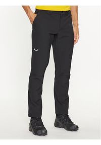 Salewa Spodnie outdoor 28484 Czarny Slim Fit. Kolor: czarny. Materiał: syntetyk. Sport: outdoor #1