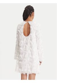 YAS Sukienka koktajlowa 26038226 Biały Loose Fit. Kolor: biały. Materiał: syntetyk. Styl: wizytowy #6