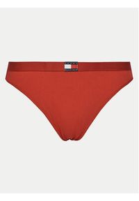 TOMMY HILFIGER - Tommy Hilfiger Komplet 3 par stringów UW0UW05641 Kolorowy. Materiał: bawełna. Wzór: kolorowy #6