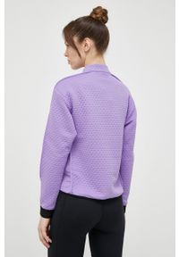adidas TERREX bluza sportowa kolor fioletowy gładka. Kolor: fioletowy. Materiał: poliester, skóra, dzianina, materiał. Długość: krótkie. Wzór: gładki. Styl: sportowy #4
