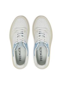 Premiata Sneakersy Quinnd Var 7416 Biały. Kolor: biały. Materiał: skóra #5