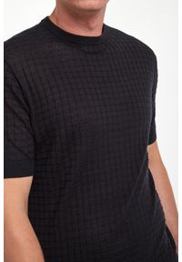 Emporio Armani - T-shirt męski z wełną EMPORIO ARMANI. Materiał: wełna #3