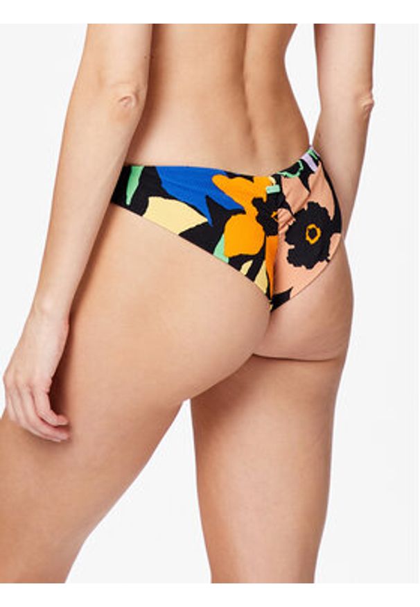 Roxy Dół od bikini Jam ERJX404563 Kolorowy. Materiał: syntetyk. Wzór: kolorowy