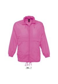 SOL'S - Windbreaker Sol's Surf. Kolor: różowy. Styl: klasyczny #1